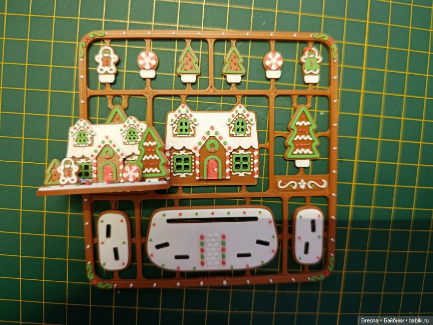 Пряничный домик для кукол 1:6 и меньше (фото 6)