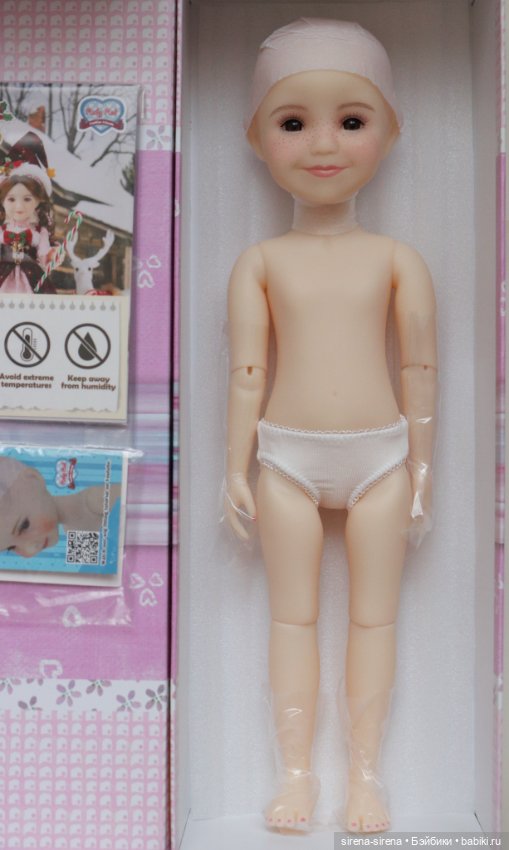 Энджел Рождество от Руби Ред, Angel Ruby Red, Ангел, нюд и без парика