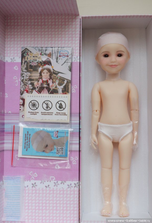 Энджел Рождество от Руби Ред, Angel Ruby Red, Ангел, нюд и без парика