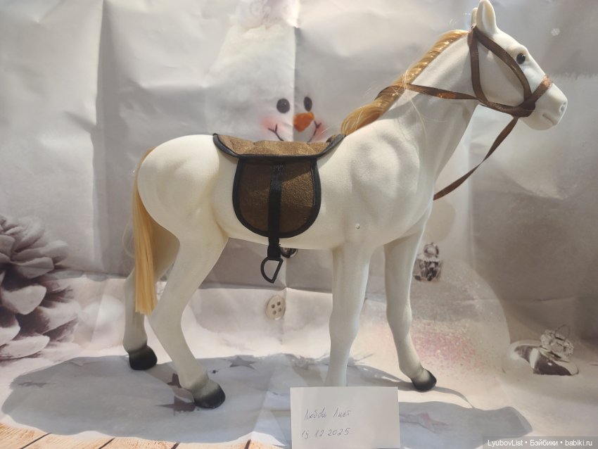 Лошадь флокированная — Игрушки для детей (фото 2)