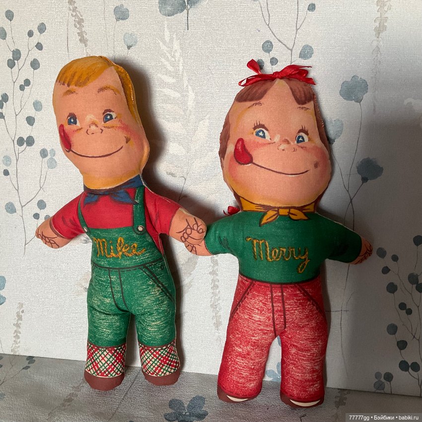 Мэри и Майк из 1953 года — Винтажные куклы и игрушки детства