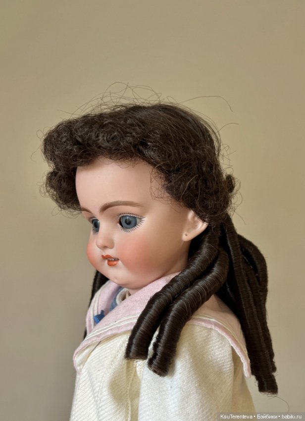 Парик для антикварной куклы (фото 2)
