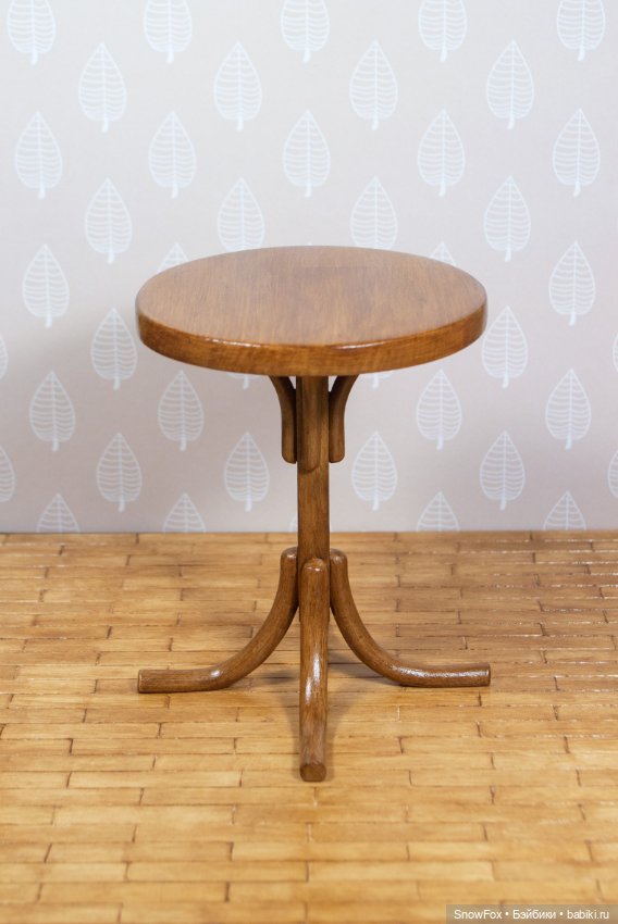 Круглый стол "Вьюнок" (1) для кукол 1:6 (barbie, Momoko,bjd) (фото 4)