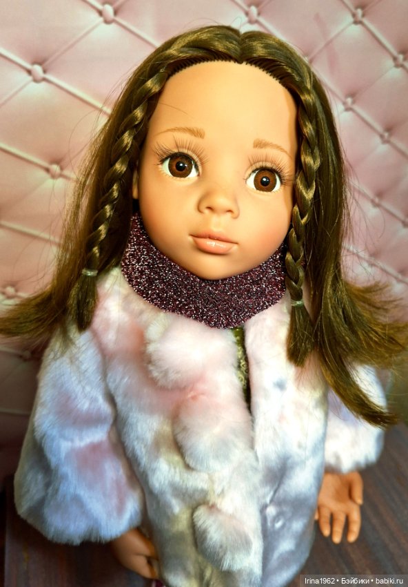 Клара 2014г от Gotz ,в розовенькой шубке