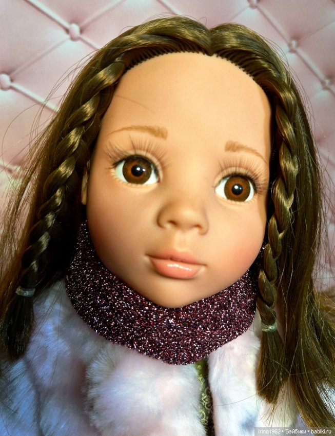 Клара 2014г от Gotz ,в розовенькой шубке (фото 3)