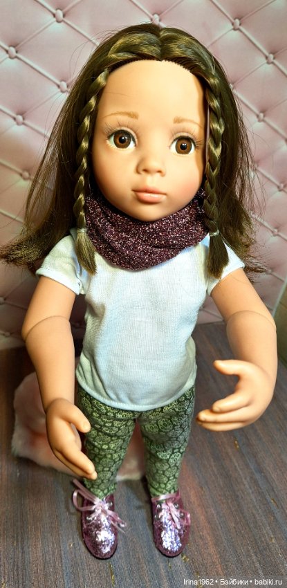 Клара 2014г от Gotz ,в розовенькой шубке (фото 7)