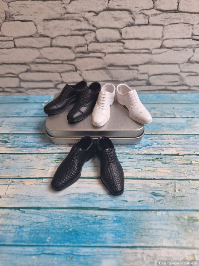 Ботинки, туфли для кукол формата 1/6 (Экшен, КЕН, Интегрити, Адонис)