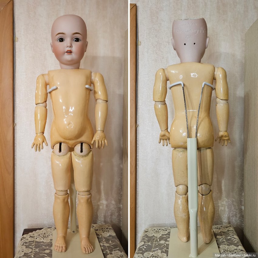 Антикварная кукла от Kestner 171 молд, рост 67,5 см