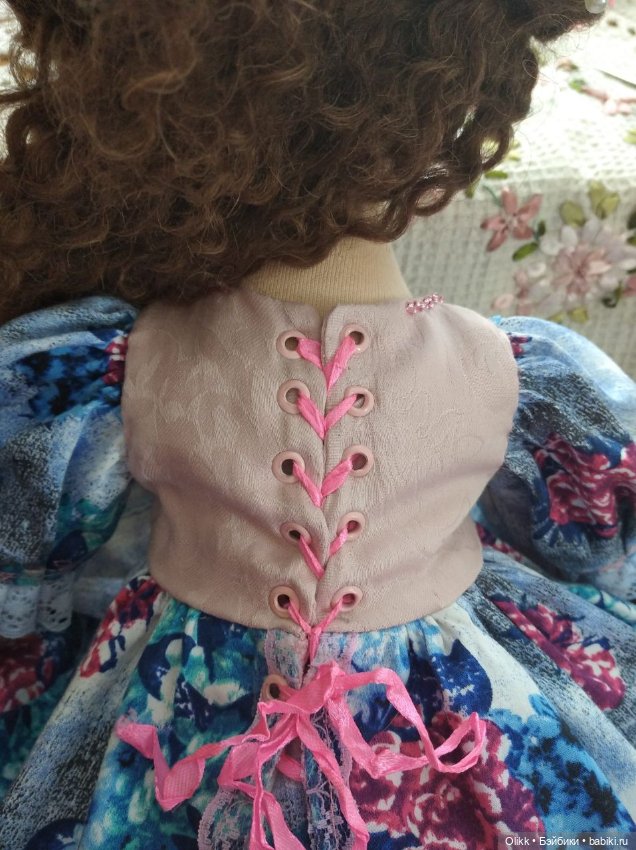 Интерьерная девочка — Авторские куклы (фото 2)