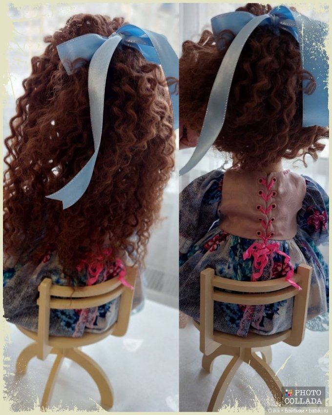 Интерьерная девочка — Авторские куклы (фото 3)