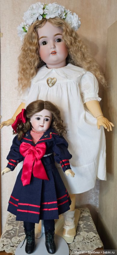 Милейшая ранняя малютка от Kestner, антикварная кукла (фото 9)