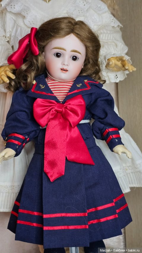 Милейшая ранняя малютка от Kestner, антикварная кукла (фото 5)