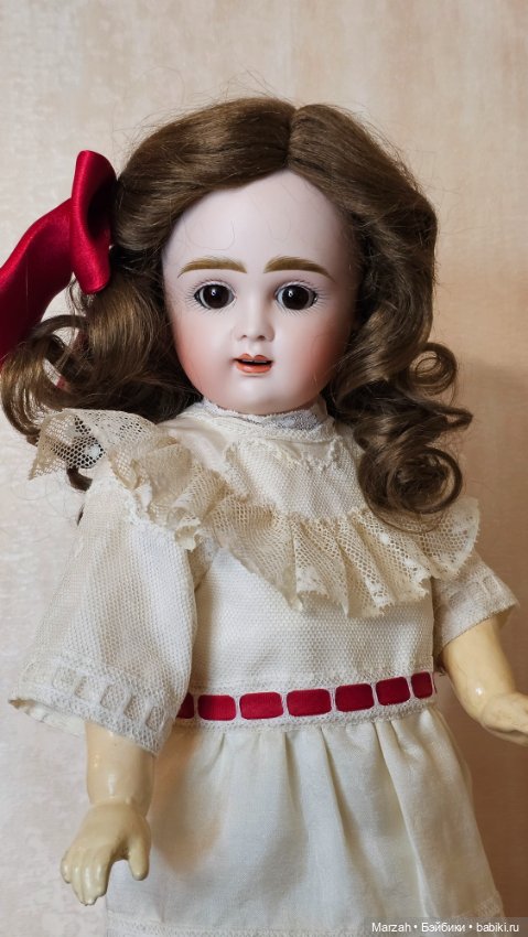 Милейшая ранняя малютка от Kestner, антикварная кукла (фото 4)