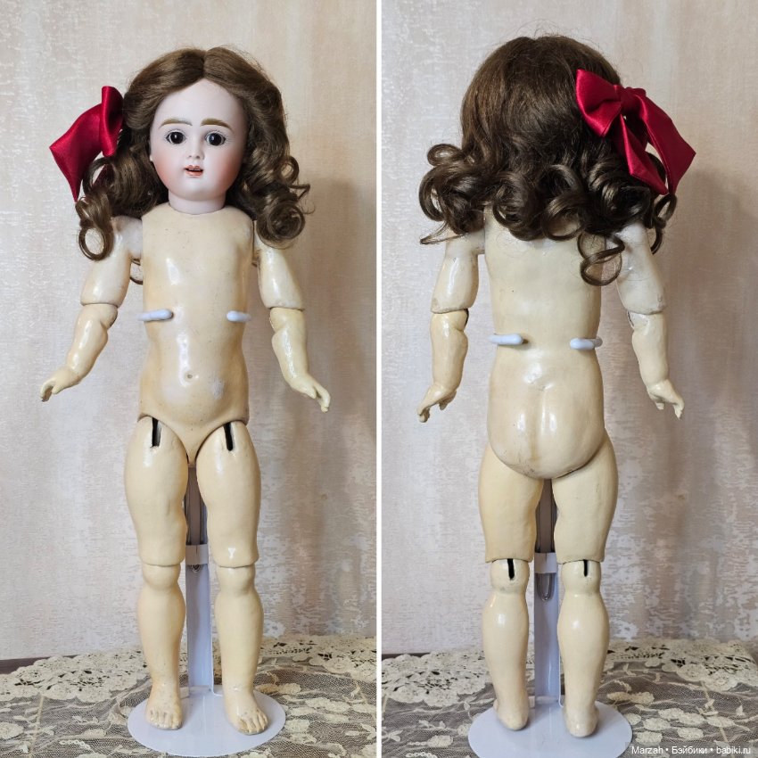 Милейшая ранняя малютка от Kestner, антикварная кукла