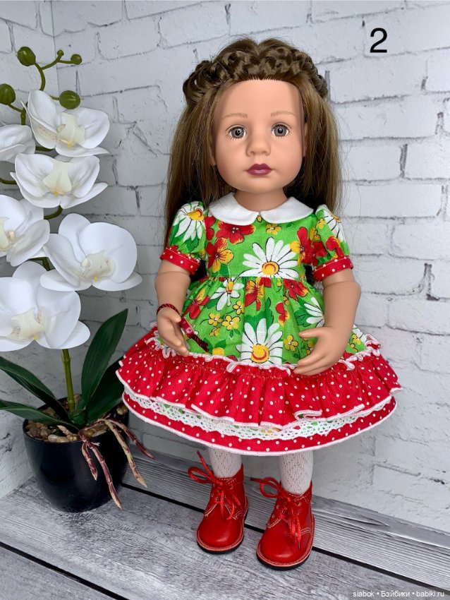 Платья для кукол Готц ЛК 36 см (фото 2)