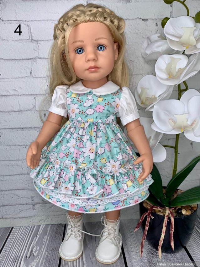 Платья для кукол Готц ЛК 36 см (фото 4)
