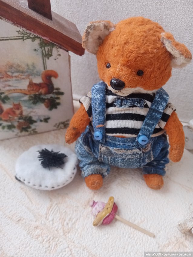 Лисенок — Авторские игрушки (фото 3)