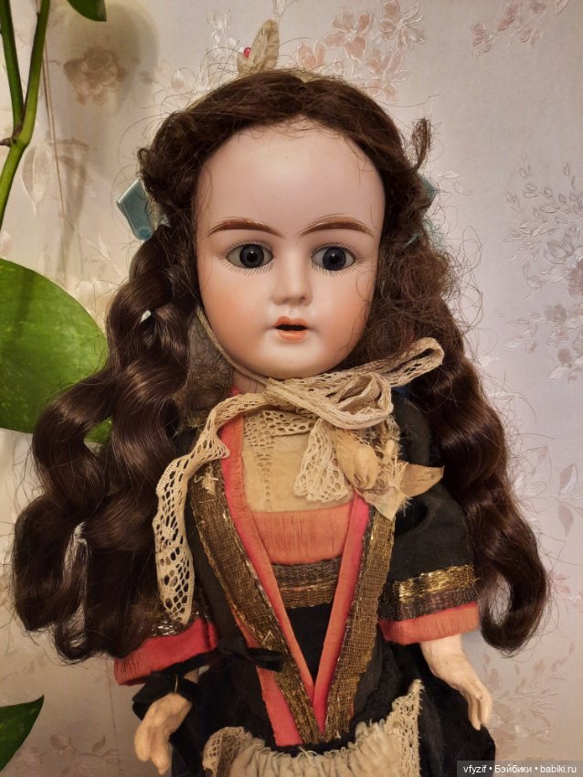 Антикварная кукла франция 1902