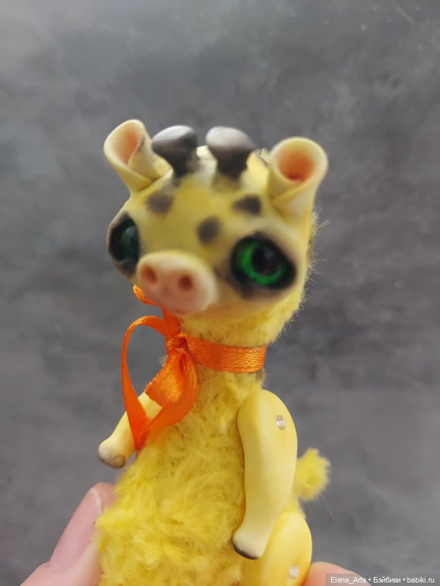 Жираф — Авторские игрушки (фото 4)