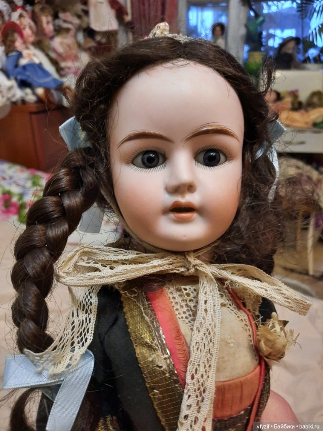 Антикварная кукла франция 1902 (фото 8)