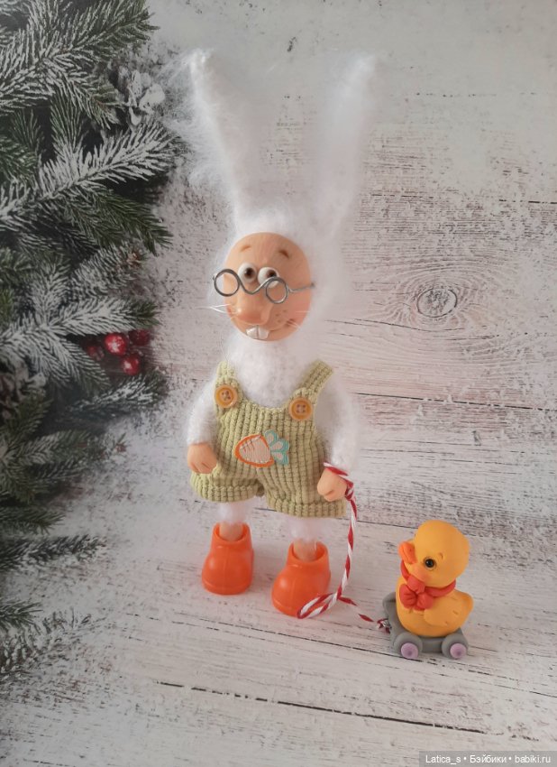 Кролик зая — Авторские игрушки (фото 6)