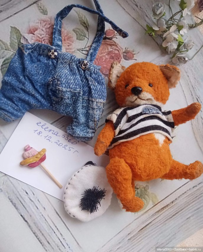 Лисенок — Авторские игрушки (фото 7)