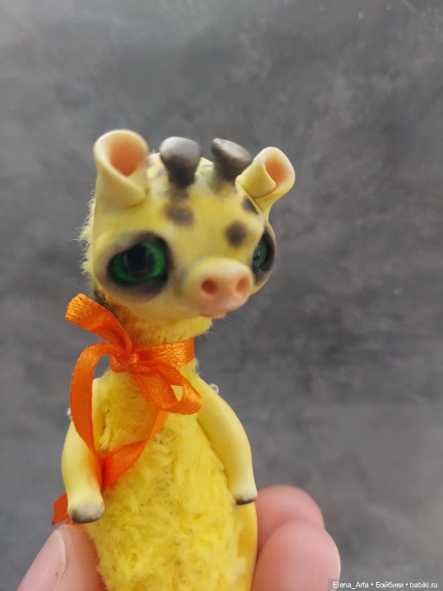 Жираф — Авторские игрушки (фото 3)