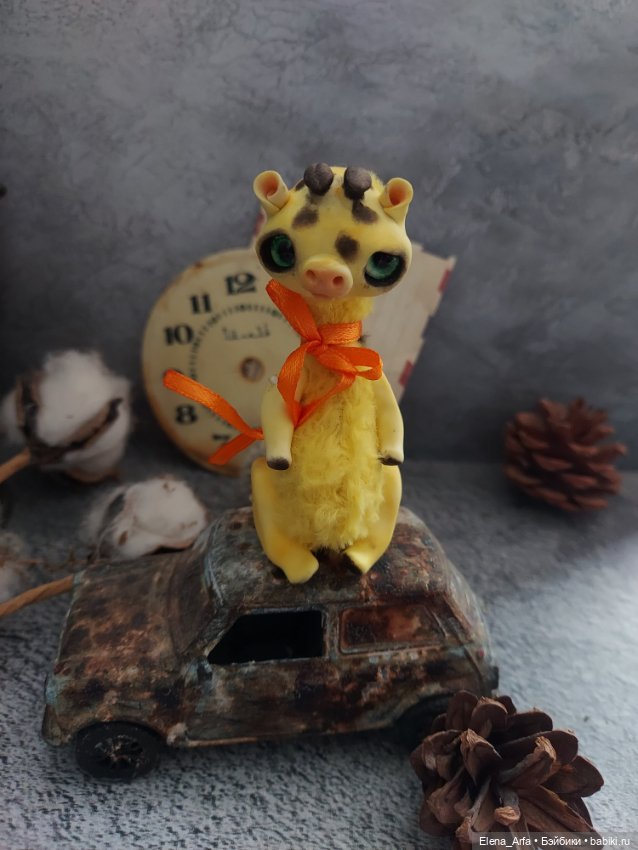 Жираф — Авторские игрушки