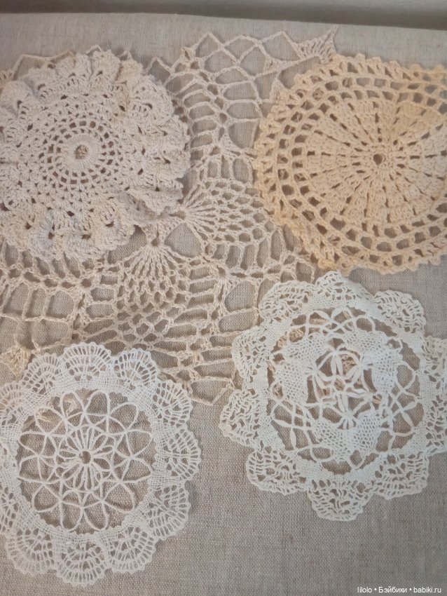 Салфеточки для кукольного интерьера