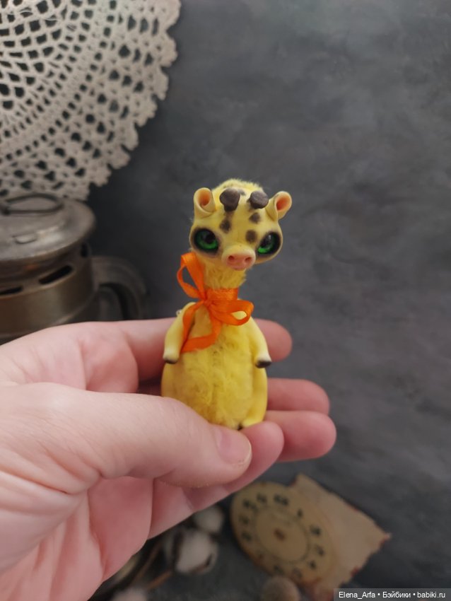 Жираф — Авторские игрушки (фото 2)