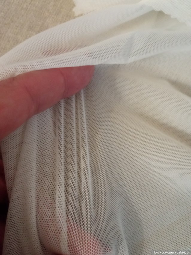 Отрезы сетки для кукольного рукоделия (фото 3)