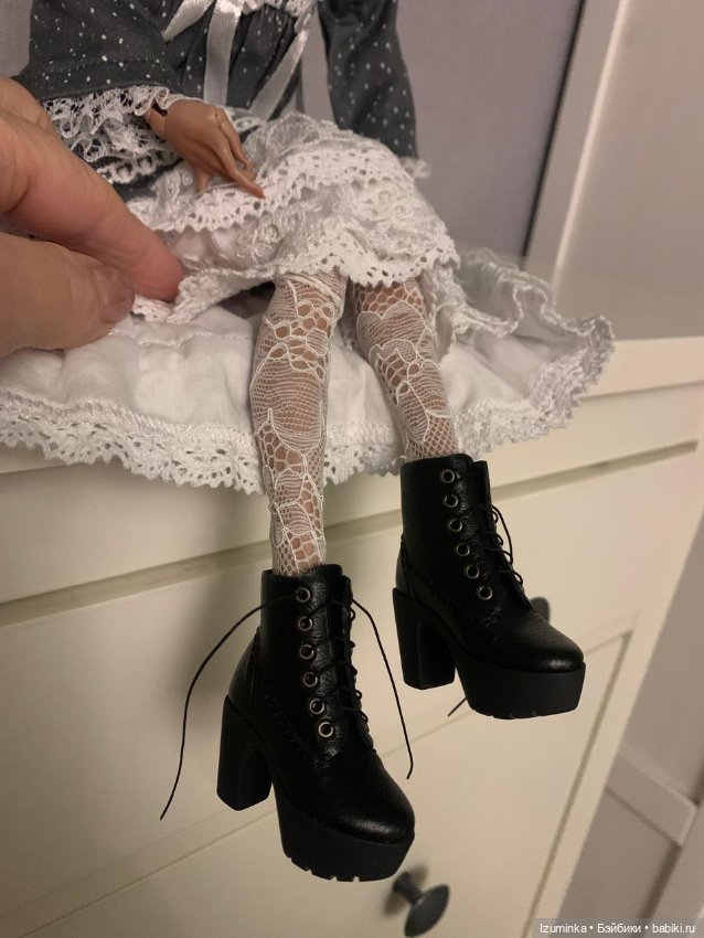 Шикарные кожаные ботильоны для Химеры (фото 2)