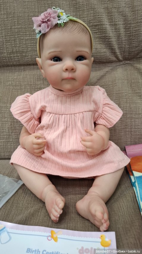 Красивая малышка реборн — Игровые куклы