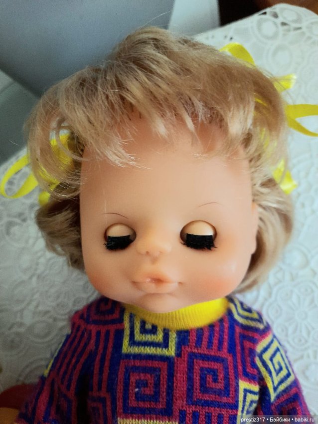Винтажная,немецкая малышка Бигги (VEB Biggi Waltershausen) .Милая булочка) (фото 7)