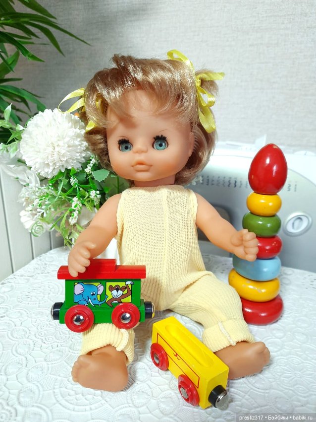 Винтажная,немецкая малышка Бигги (VEB Biggi Waltershausen) .Милая булочка) (фото 5)