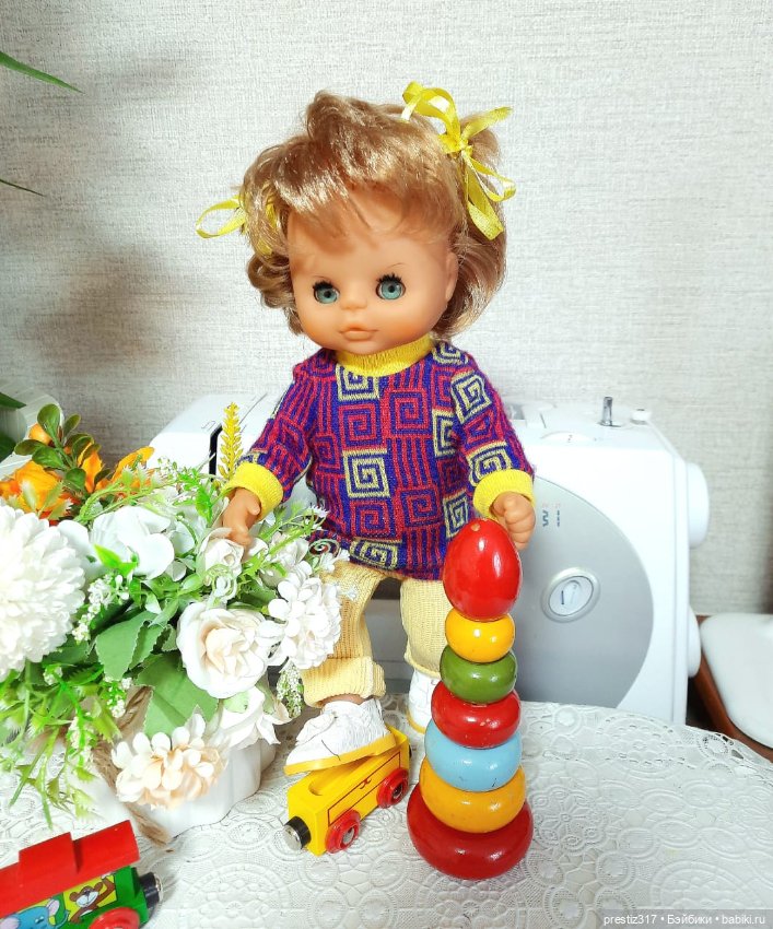 Винтажная,немецкая малышка Бигги (VEB Biggi Waltershausen) .Милая булочка) (фото 10)