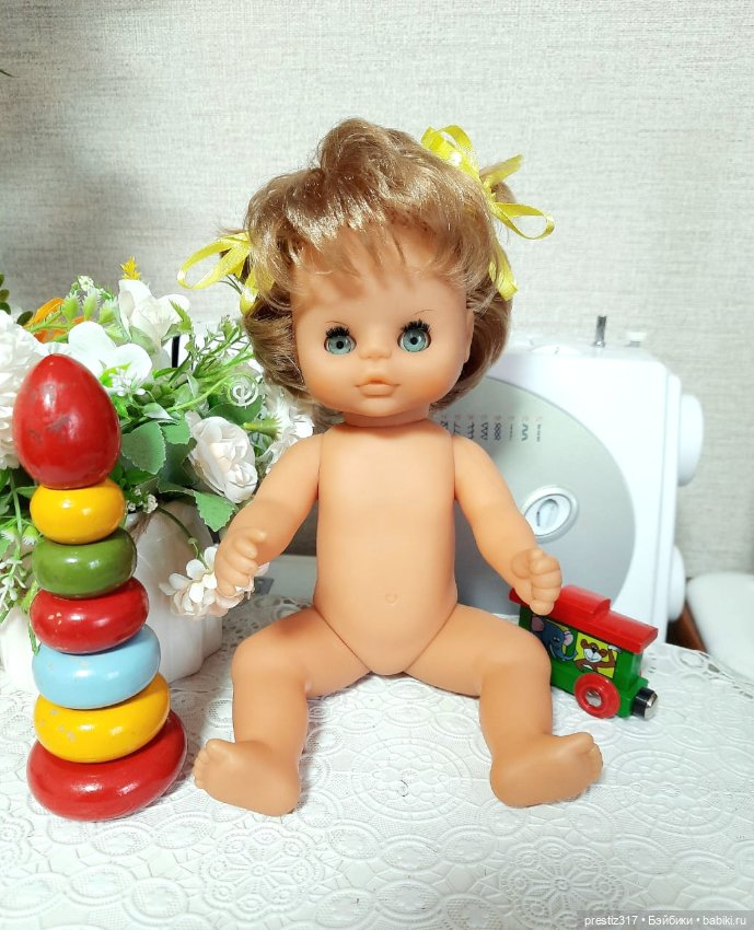 Винтажная,немецкая малышка Бигги (VEB Biggi Waltershausen) .Милая булочка) (фото 8)