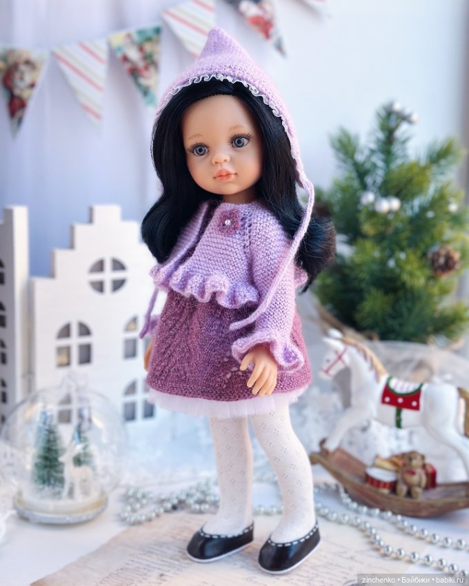 PDF Мастер-Класс по вязанию наряда "Маленькая герда" для кукол Паола Рейна (фото 5)
