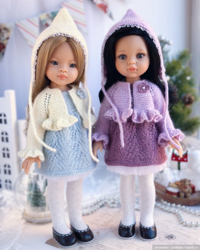 PDF Мастер-Класс по вязанию наряда "Маленькая герда" для кукол Паола Рейна (фото 7)