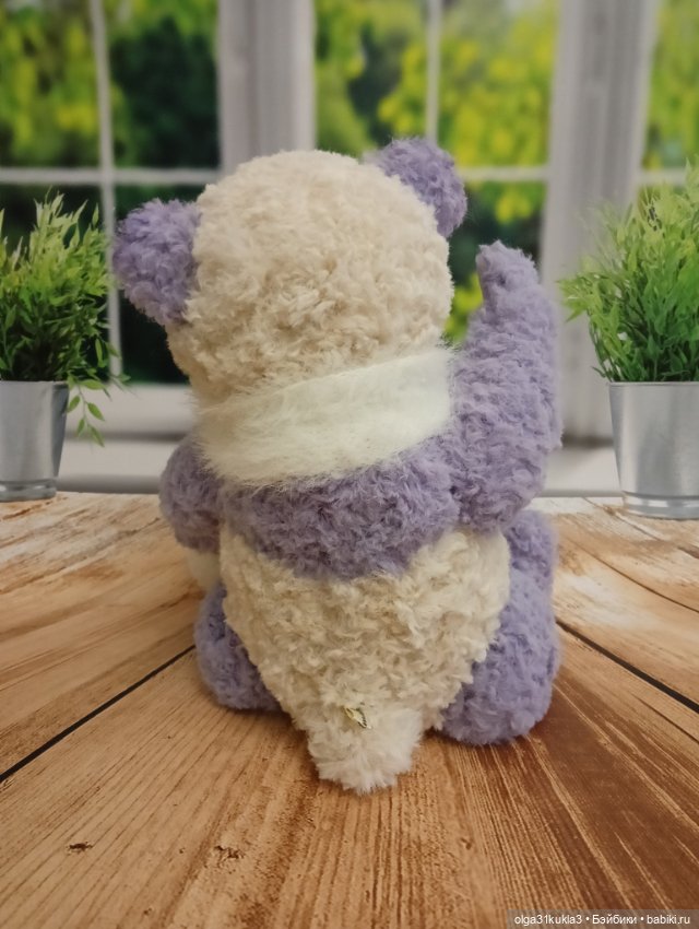 Панда Лаванда — Авторские игрушки (фото 7)