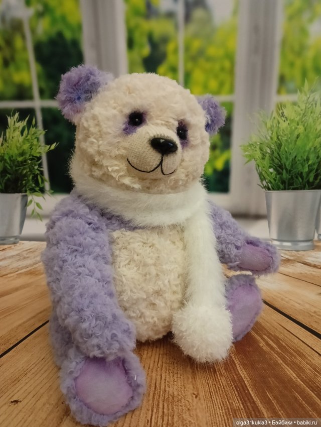 Панда Лаванда — Авторские игрушки (фото 5)