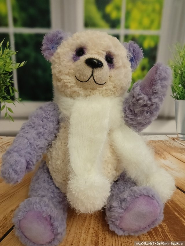 Панда Лаванда — Авторские игрушки (фото 8)