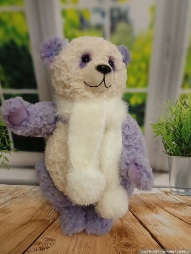 Панда Лаванда — Авторские игрушки (фото 6)