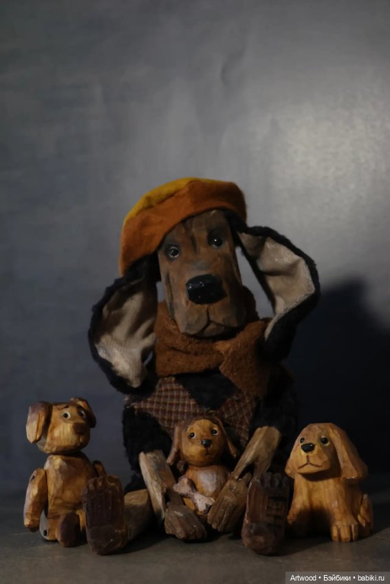 Пес Марсель — Авторские игрушки (фото 3)