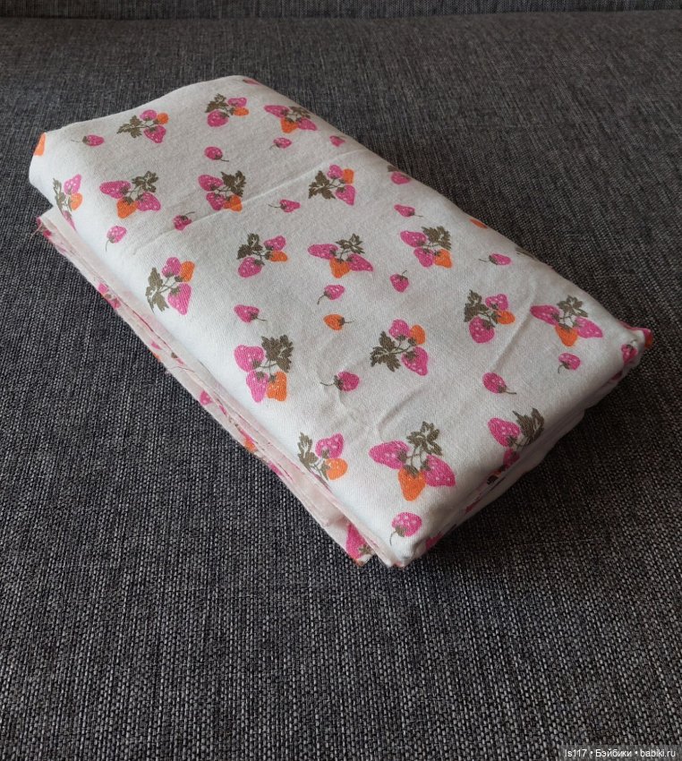 Отрез байковый винтажный для рукоделия