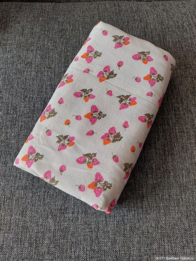 Отрез байковый винтажный для рукоделия (фото 3)