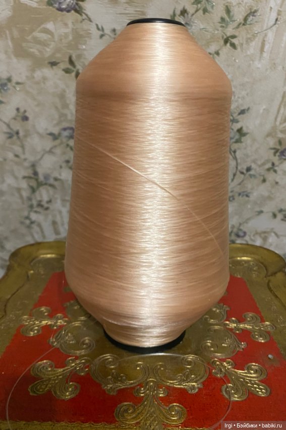 Волосы на бобине для перепрошивки кукол (фото 8)