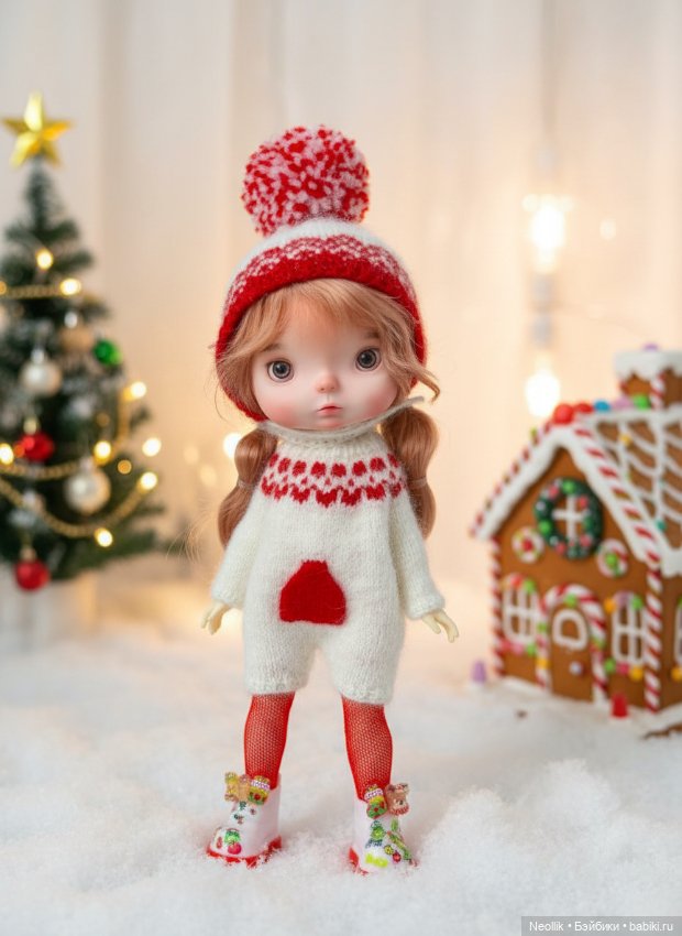 Xiaomi monst doll custom — ООАК (кастом куклы) (фото 5)