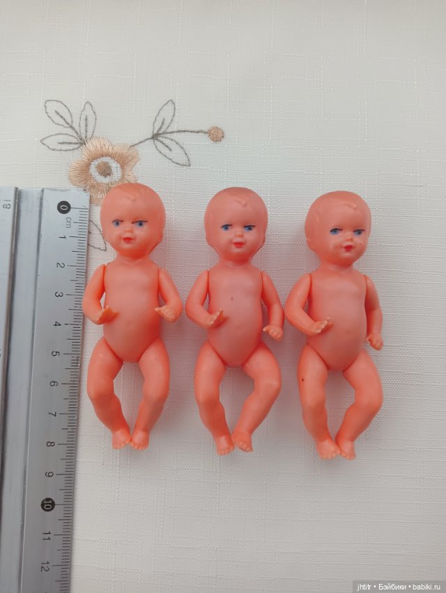 Новые пупсы Emil Schwenk 1970-ые гг Германия ГДР
