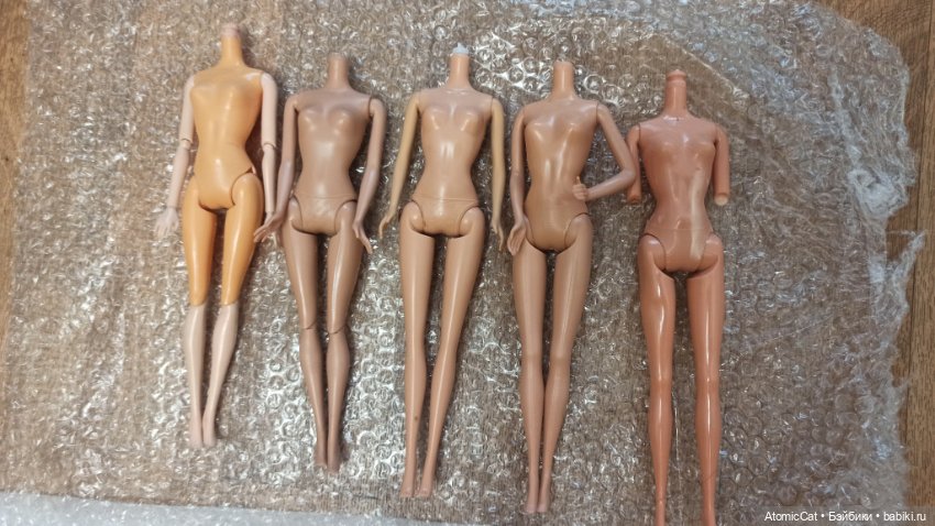 Большой лот тел кукол типа барби (фото 7)